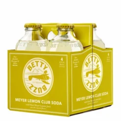 Betty Buzz Meyer Lemon Club Soda