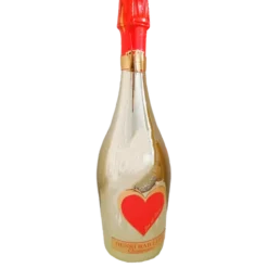 Champagne Henri Bailleur Brut Gold With Red Velvet Bag