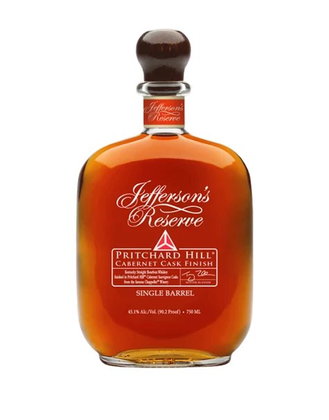 Jefferson's Pritchard Hill® Cabernet Cask Single Barrel Bourbon Whiskey S1B7 3 Jefferson's Pritchard Hill® Cabernet Cask Single Barrel Bourbon Whiskey S1B7