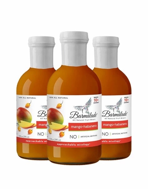 Mango-Habanero Barmalade All Natural Fruit Mixer 3 Mango-Habanero Barmalade All Natural Fruit Mixer