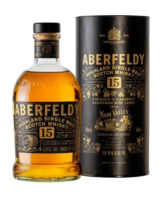 Aberfeldy 15-Year-Old Limited Edition Single Malt Scotch Whisky Finished In Napa Valley Cabernet Sauvignon Casks 4 Aberfeldy 15-Year-Old Limited Edition Single Malt Scotch Whisky Finished In Napa Valley Cabernet Sauvignon Casks - Image 2