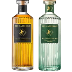 The Sassenach Blended Scotch Whisky With The Sassenach Wild Scottish Gin