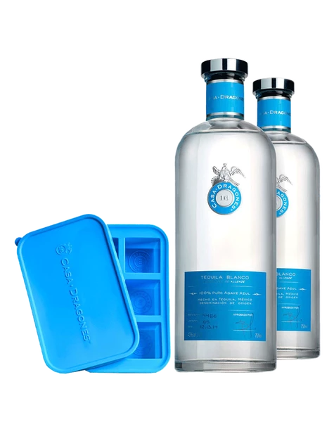 Tequila Casa Dragones Blanco With Complimentary Ice Cube Tray 3 Tequila Casa Dragones Blanco With Complimentary Ice Cube Tray
